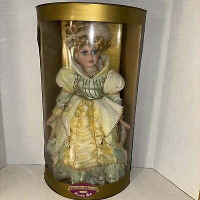 #ad Collectible memories Genuine Porcelain Ashleigh doll Original Box $49.87