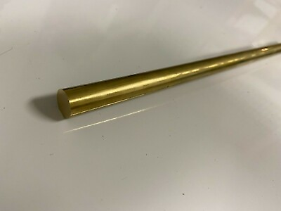 #ad 1 1 2quot; C360 BRASS SOLID ROUND ROD 12quot; long New Lathe Bar Stock 1 2 Hard $15.95