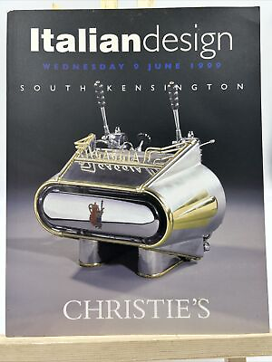 #ad Christie’s Catalog: Italian Design June 9 1999 $20.00