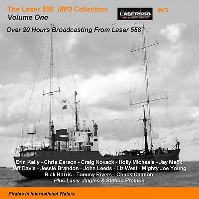 #ad Pirate Radio Laser 558 VOLUME 1 Listen In Your Car GBP 8.99