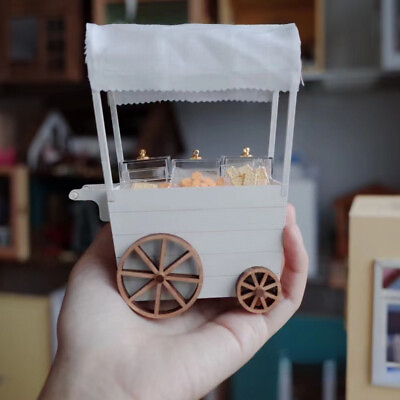 #ad Dollhouse Miniatures 1:12 Scale Dining Car Rack Display Original Design Handmade $22.49