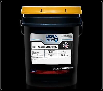 #ad Ultra1Plus SAE 5W20 Full Synthetic Motor Oil API SP ILSAC GF 6A 5 Gallon Pail $121.61