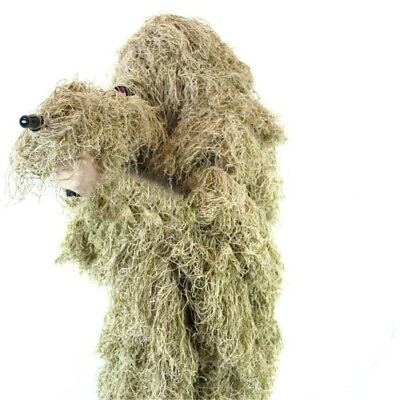 #ad Arcturus Ghost Ghillie Suit Super Dense Dry Grass Hunting Camouflage Clothing $78.24