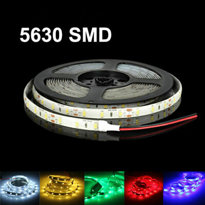 #ad 16ft 5630 Super Bright Waterproof 300 LED Strip Light DC12V 6A W 3M Tape Lamp US $9.10