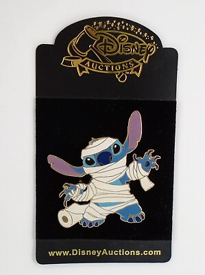 #ad Disney Auctions Halloween Mummy Stitch LE 500 Pin 2003 $203.36