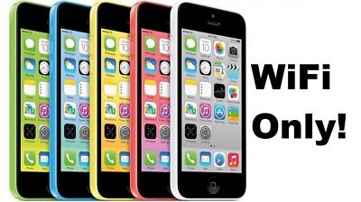 #ad Apple iPhone 5c 8GB 16GB 32GB ALL COLORS WiFi Only $18.99