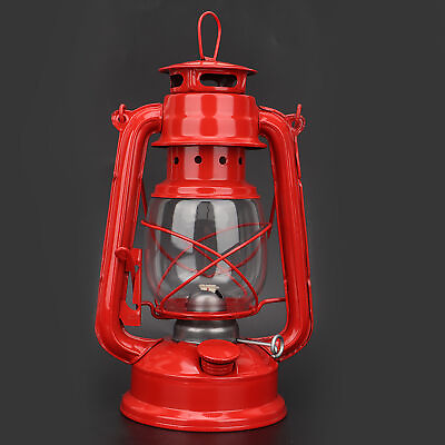 #ad Vintage Kerosene Lamp Iron Lantern Oil Lamp Party Pub Decoration Gift Red ▷ $21.29