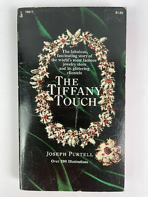 #ad The Tiffany Touch by Joseph Purtell vintage 1973 paperback jewelry store story $74.00