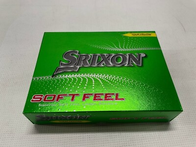 #ad Srixon Soft Feel Golf Balls Tour Yellow 2023 12pk NEW 1 Dozen $21.24