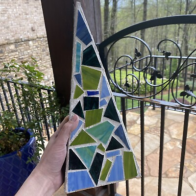 #ad Mosaic Decor For Gardenpatiohomehand Madewoodgroutmosaictree $60.00