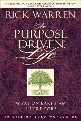 #ad The Purpose Driven Life Hardcover By Rick Warren GOOD $3.92