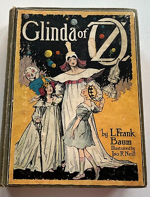 #ad Glinda of Oz True First Edition by L. Frank Baum Wizard of oz book color VG $250.00