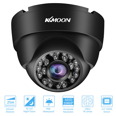 #ad KKMOON 1080P Dome Analog Surveillance Camera Outdoor IP66 Home Night Vision O6Q5 $15.97