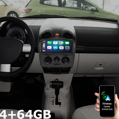 #ad 464G For VW Beetle 2004 2010 Android 13 GPS Navi Car Stereo Radio Apple Carplay $169.99