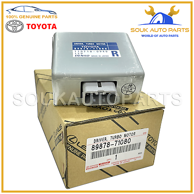 #ad 89878 71080 Genuine Toyota DRIVER TURBO MOTOR $215.00