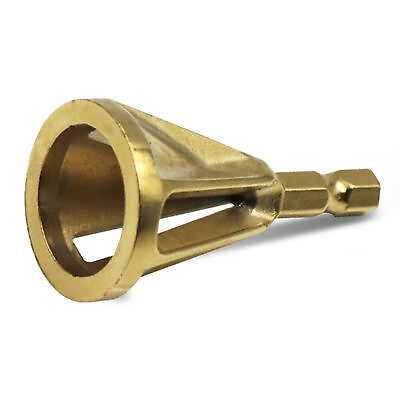 #ad External Chamfer Tool Rust proof Remove Burrs Woodworking Deburring Exter Golden $8.99