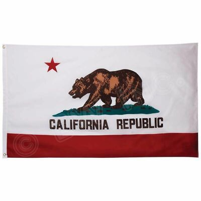 #ad California Flag New 3x5ft State premium quality usa seller $6.95