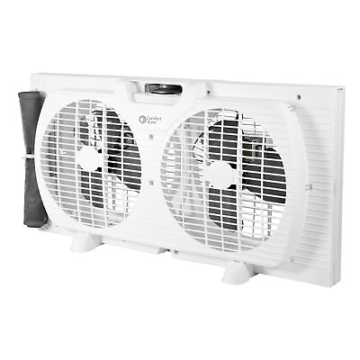 #ad Comfort Zone CZ319WT2 9quot; Twin Window Fan With Reversible Airflow Control $38.00