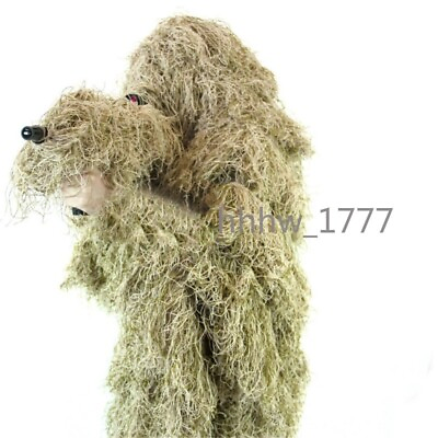 #ad Arcturus Ghost Ghillie Suit Super Dense Dry Grass Hunting Camouflage Clothing $81.11