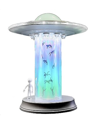 #ad UFO Alien LED Touch Sensor Table Lamp Multiple Colors Lighting galaxy lII $98.00