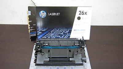 #ad Genuine HP 26X CF226X Black Toner Cartridge LaserJet M402 M426fdw NEW Open Box $99.99