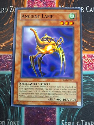 #ad Yu Gi Oh Ancient Lamp Dark Legends DLG1 EN105 Super Rare Unlimited Near Mint $20.00