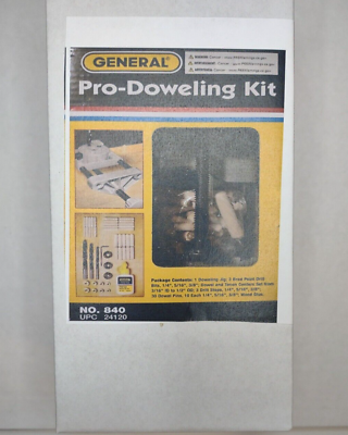 #ad General Tools No. 840 Pro Doweling Kit Repack $10.00