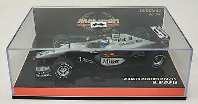 #ad Minichamps 1:43 McLaren Mercedes MP4 15 2000 F1 #1 Mika Hakkinen M COL No.29 GBP 39.80
