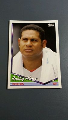 #ad BOBBY ABREU 2006 TOPPS WAL MART EXCLUSIVE BASEBALL CARD # WM23 A9245 $1.59