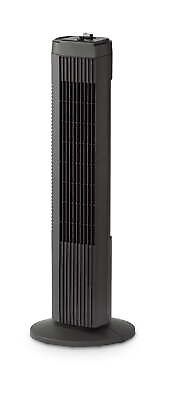 #ad 28 inch 3 Speed Oscillating Tower Fan Black $22.77
