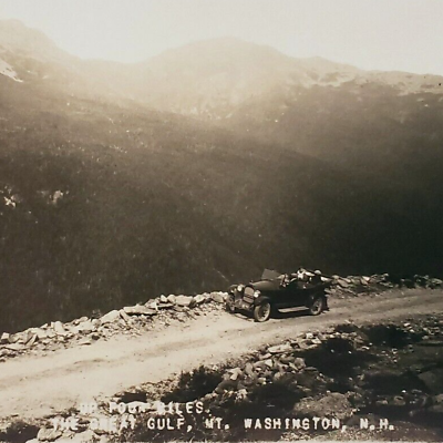 #ad Great Gulf Wilderness RPPC Postcard 1920s Mount Washington New Hampshire B1087 $74.98