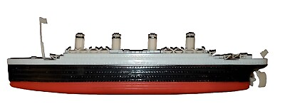 #ad Vintage Echo Toys Battery Operated RMS Titanic Ship. Multicolored. Untested $27.99