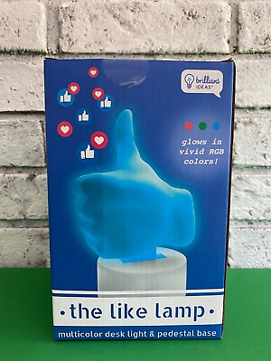 #ad quot;The Like Lampquot; Thumbs Up Multi Color Changing Desk Light amp; Pedestal Base $21.24