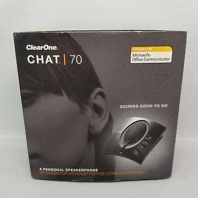 #ad CLEARONE Chat 70 Microsoft USB Personal Speakerphone $39.95