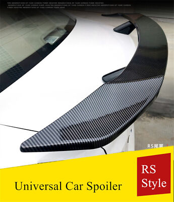 #ad 51#x27;#x27; Universal Tail free Sedan Sport Car Rear Wing Glossy Carbon Fiber Color US $107.90