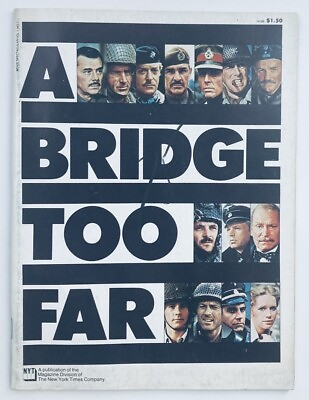 #ad Movie Spectacular Magazine 1977 A Bridge Too Far Sean Connery No Label $25.16