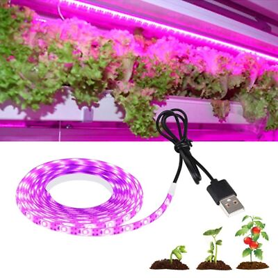 #ad LED Plant Grow Light Full Spectrum Plant Lamp Plant Flower Greenhouse Fill Light $7.72