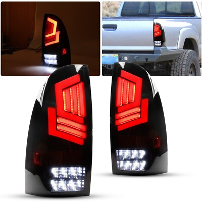 #ad For 2005 2015 Toyota Tacoma LED Tail Lights Brake Rear Lamps DriverPassenger $159.99