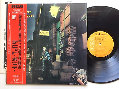#ad David Bowie quot;ZIGGY STARDUST AND THE SPIDERSquot; JAPAN 1st PRESS RCA6050 w BLACK OBI $2499.99