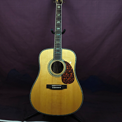 #ad new solid spruce top acoustic guitar D type 45 model 41quot; guitar abalone inlaid $312.79