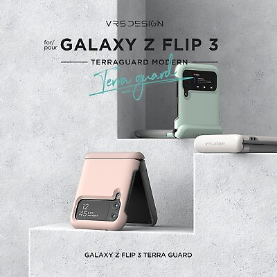 #ad For Samsung Galaxy Z Flip 3 Case VRS® Terra Guard Modern with Hinge Protector $24.99