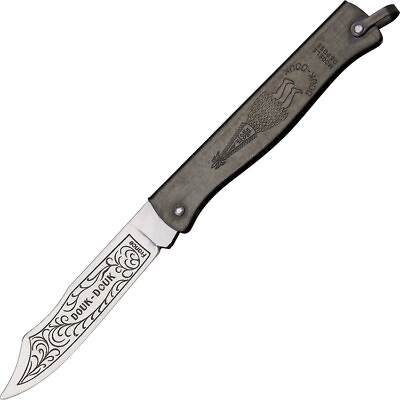 #ad Douk Douk Black Folding Pocket Knife 815pm $30.84