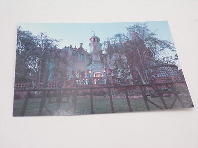 #ad Walt Disney World Haunted Mansion Illuminated Entrance Postcard $9.99