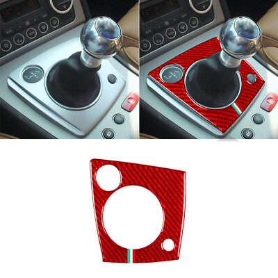 #ad Red Carbon Fiber Automatic Gear Shift Trim For Alfa Romeo 159 Brera Spider 04 11 $21.88
