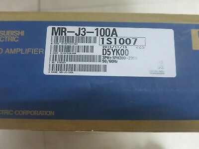 #ad MR J3 100A 1PCS NEW Mitsubishi Servo Motor MR J3 100A $237.99