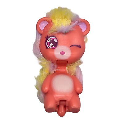 #ad Little Live Pets Mini Animal Scruffs Surprise Fuzzy Winking Peach Bear Toy $7.50