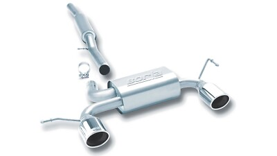 #ad Borla 2.5quot; CatBack Exhaust System Muffler S Type Tip Fits 01 06 Audi TT Quattro $1086.99