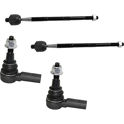 #ad Tie Rod End Set For 2015 2021 Chevrolet Colorado GMC Canyon Front Inner amp; Outer $53.91