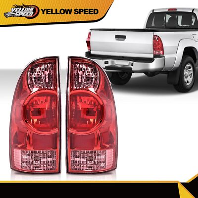 #ad Rear Brake lights Fit For 2005 2015 Toyota Tacoma Tail Light DriverPassenger $50.99