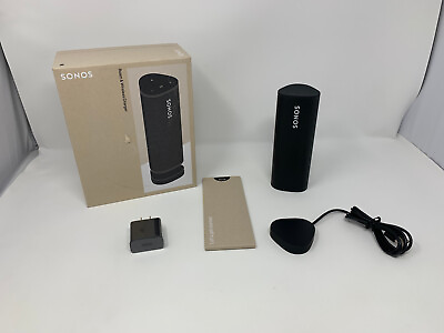 #ad Sonos Roam Charger Hard Bundle Portable Bluetooth Smart Speaker $129.99